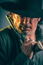 Wild West Gunslinger Royalty Free Stock Photo