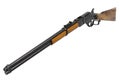 Wild west period Winchester lever-action repeating rifle Royalty Free Stock Photo