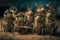 50 character title: Harmonic Cricket Choir in Stunning Cinematic Detail!