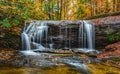 Wildcat Falls near Table Rock State Park in Greenville, South Ca