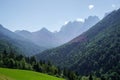 Wilder Kaiser peaks Royalty Free Stock Photo