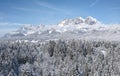 Wilder Kaiser in wintry white, Tirol, Austria