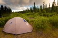 Wilderness Camping Concept Royalty Free Stock Photo