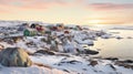 wilderness coastal tundra landscape