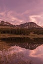 Wilderness lake Reflection Royalty Free Stock Photo