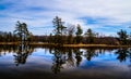 Wilderness Lake Reflections Royalty Free Stock Photo