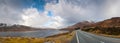 Wilderness road, Scotland Royalty Free Stock Photo