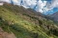 Wilderness Trail Stretching Into the Colorado Mountains Royalty Free Stock Photo