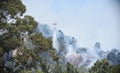 Wildfire over Grizzly Peak in Oakland