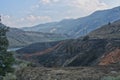 Wildfire scarring in the interior of British Columbia Royalty Free Stock Photo