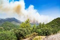 Wildfires in Turkey. Kemer.