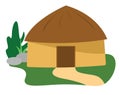 Wilding hut, icon
