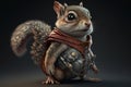 Adorable Chipmunk: Epic Unreal Engine 5 Compositio