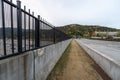 Wildlife crossing on bridge over 405 freeway in Los Angeles