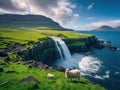 Wildlife in the Faroe Islands Made With Generative AI illustration