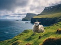 Wildlife in the Faroe Islands Made With Generative AI illustration