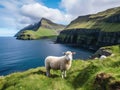 Wildlife in the Faroe Islands Made With Generative AI illustration