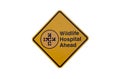 Wildlife hospital sign