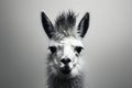 Wildlife white llama lama fur nature alpaca mammal portrait animals funny