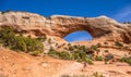 Wildon arch in utah Royalty Free Stock Photo