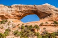 Wildon arch utah Royalty Free Stock Photo