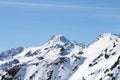 Wildspitze in Winter, Austria Royalty Free Stock Photo