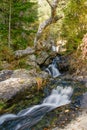 Wildwater creek flow in the Andorran pyrenees Royalty Free Stock Photo