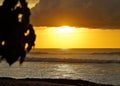 Wilerness Puerto Rico Sunsets Royalty Free Stock Photo