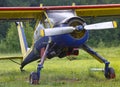 Wilga PZL 104 on ground Royalty Free Stock Photo