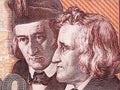 Wilhelm and Jacob Grimm a portrait