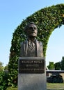 Wilhelm Muhle statue Royalty Free Stock Photo