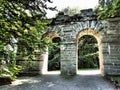 The Wilhelmshohe Castle Park above the Hessian town of Kassel in 2013 became the most recent monument in Germany Royalty Free Stock Photo