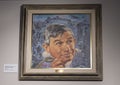 Will Rogers painting by Charles Banks Wilson, Claremore, Oklahoma