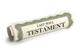 Will And Testament Royalty Free Stock Photo