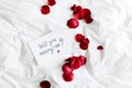 Will you marry me marriage proposal card