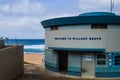Willard beach , best popular blue flag beach in Ballito Dolphin coast Durban South Africa