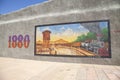 Willcox Arizona Wall Mural Royalty Free Stock Photo