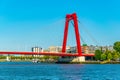 Willem bridge in Rotterdam, Netherlands Royalty Free Stock Photo
