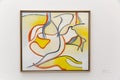 Willem de Kooning work in Pinakothek der Moderne in Munich Royalty Free Stock Photo