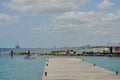 willemstad dutch netherlands antilles Caribic caribbi curacao island coast Royalty Free Stock Photo