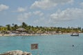 willemstad dutch netherlands antilles Caribic caribbi curacao island coast Royalty Free Stock Photo