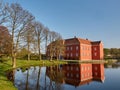 Willestrup castle in Denmark Royalty Free Stock Photo