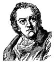 William Blake, vintage illustration