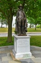 William Bradford Monument - Plymouth, Massachusetts Royalty Free Stock Photo