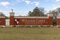 William Carey University sign in Hattiesburg, MS