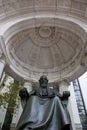 William Cullen Bryant Memorial in New York. Royalty Free Stock Photo