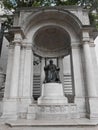 William Cullen Bryant Monument in New York. Royalty Free Stock Photo