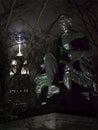 William Henry Seward monument in Madison square park 23rd and 5th ave Manhattan New York in dusk winter