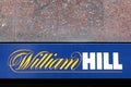 William Hill logo on a wall