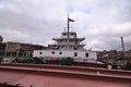 William A Irvin bulk freighter and the aerial lift bridge